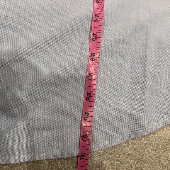 [XL]U.S. Polo Assn. Men's Light Blue Shirt Red White Stripes Embroidered Logo - Picture 7 of 10